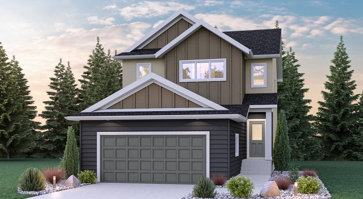 DG 45 A Exterior Rendering The Atwood Broadview Homes Winnipeg